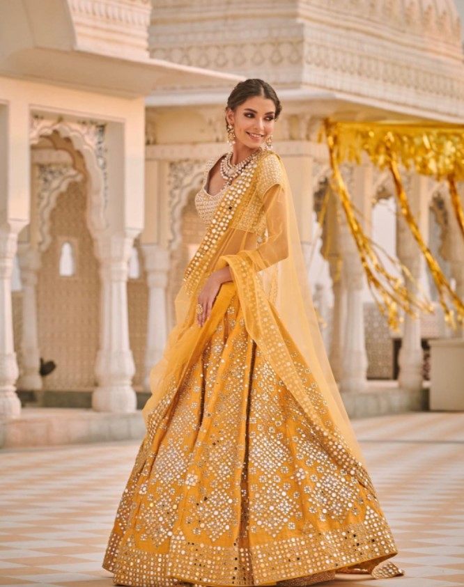 Charming Haldi Outfit
